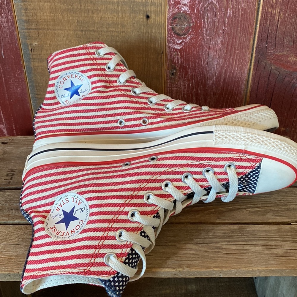 Converse All Star Chuck Taylor 🇺🇸 Americana Stars & Stripes - Picture 7 of 9
